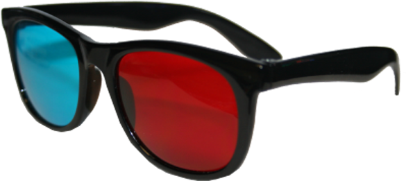 Red/cyan 3d Glasses - Red/cyan 3d Glasses (700x465)