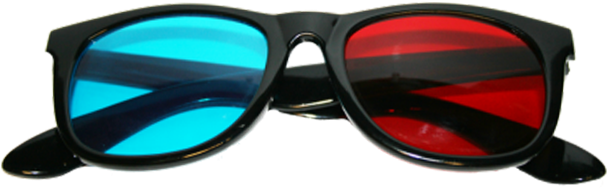 Red/cyan 3d Glasses - Red/cyan 3d Glasses (700x465)