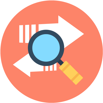 Digital Forensics - View Icon Flat (500x500)