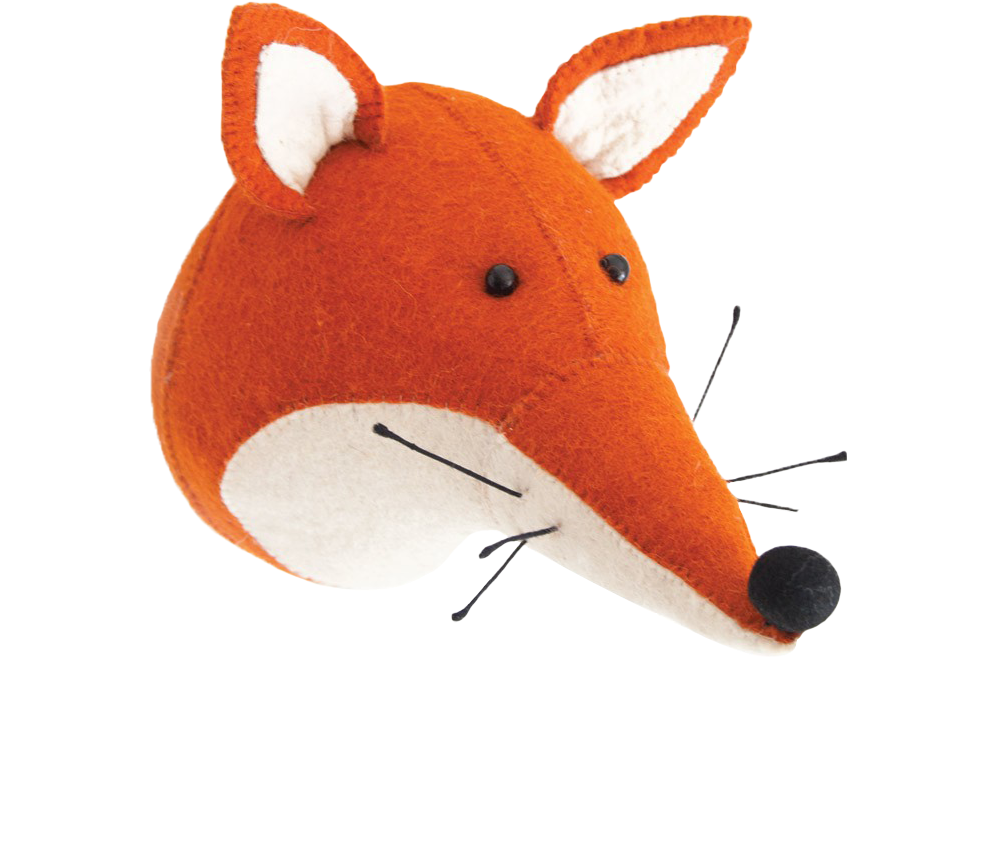 Fox Trophy Fiona Walker - Fiona Walker Fox Head Wall Decor (1000x1000)