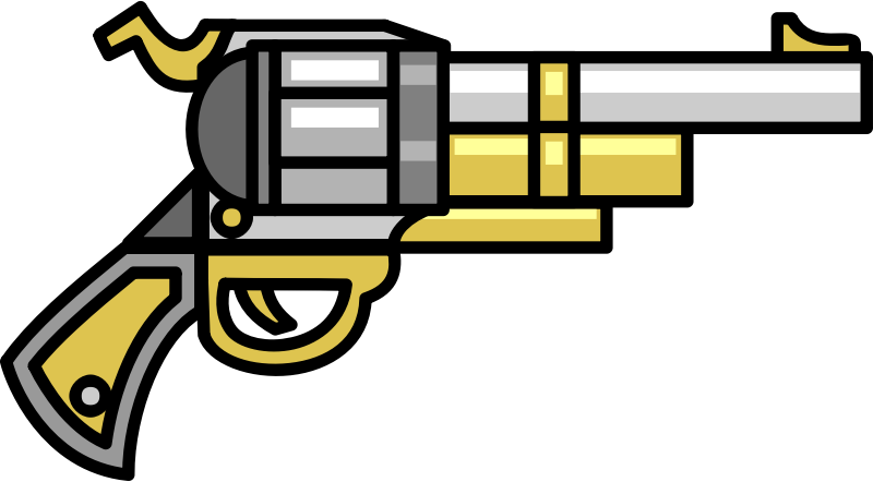 Clipart Gun - Gun (1362x750)
