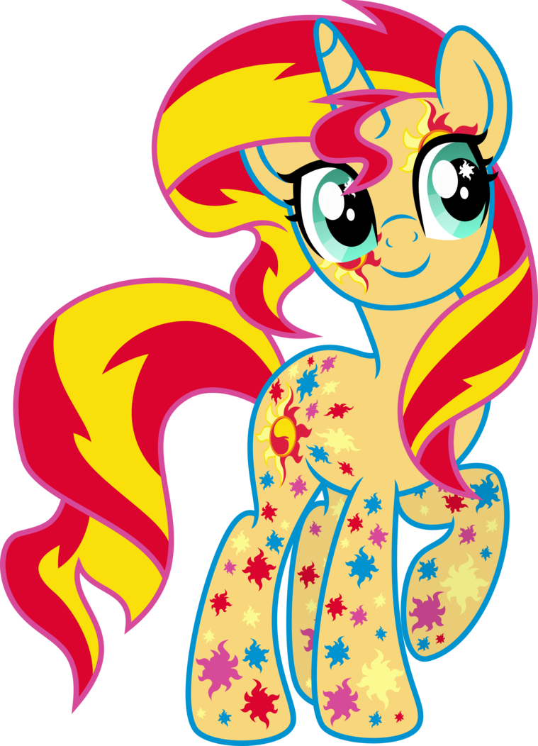 Cutie Mark Magic - Sunset Shimmer Cutie Mark (759x1052)