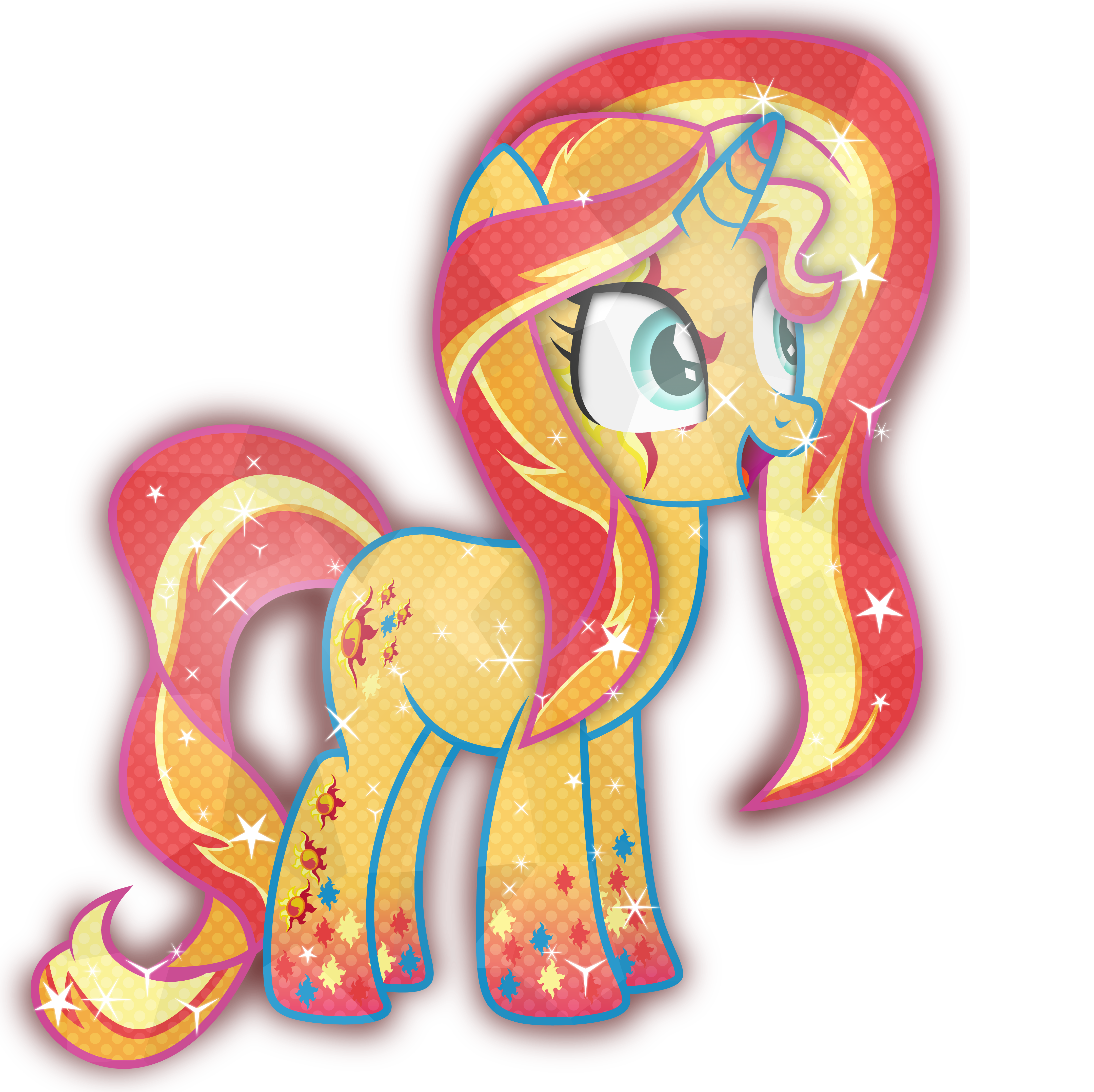 Free My Little Pony Sunset Shimmer Cutie Mark - Mlp Cutie Mark Magic Sunset Shimmer (4415x5287)