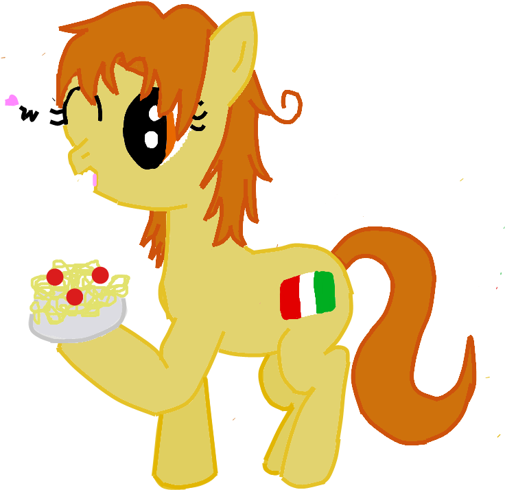 Italy Pony By Animewitch920 - Cartoon (765x814)