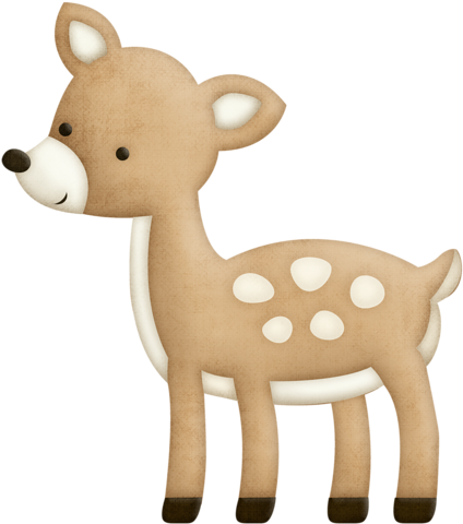 Fall Forest - Animal Figure (463x500)