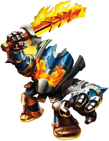 Spyro's Adventure, Skylanders Cloud Patrol, Skylanders - Ignitor (skylanders Spyro's Adventure) Fire Character (500x513)