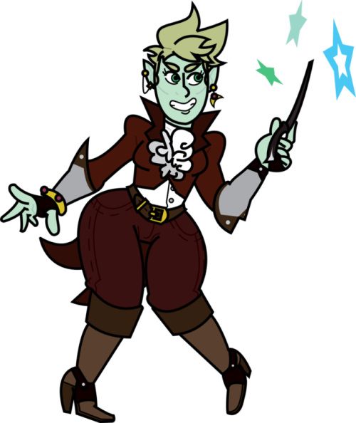 Wizard Wand Clipart - Cartoon (500x594)