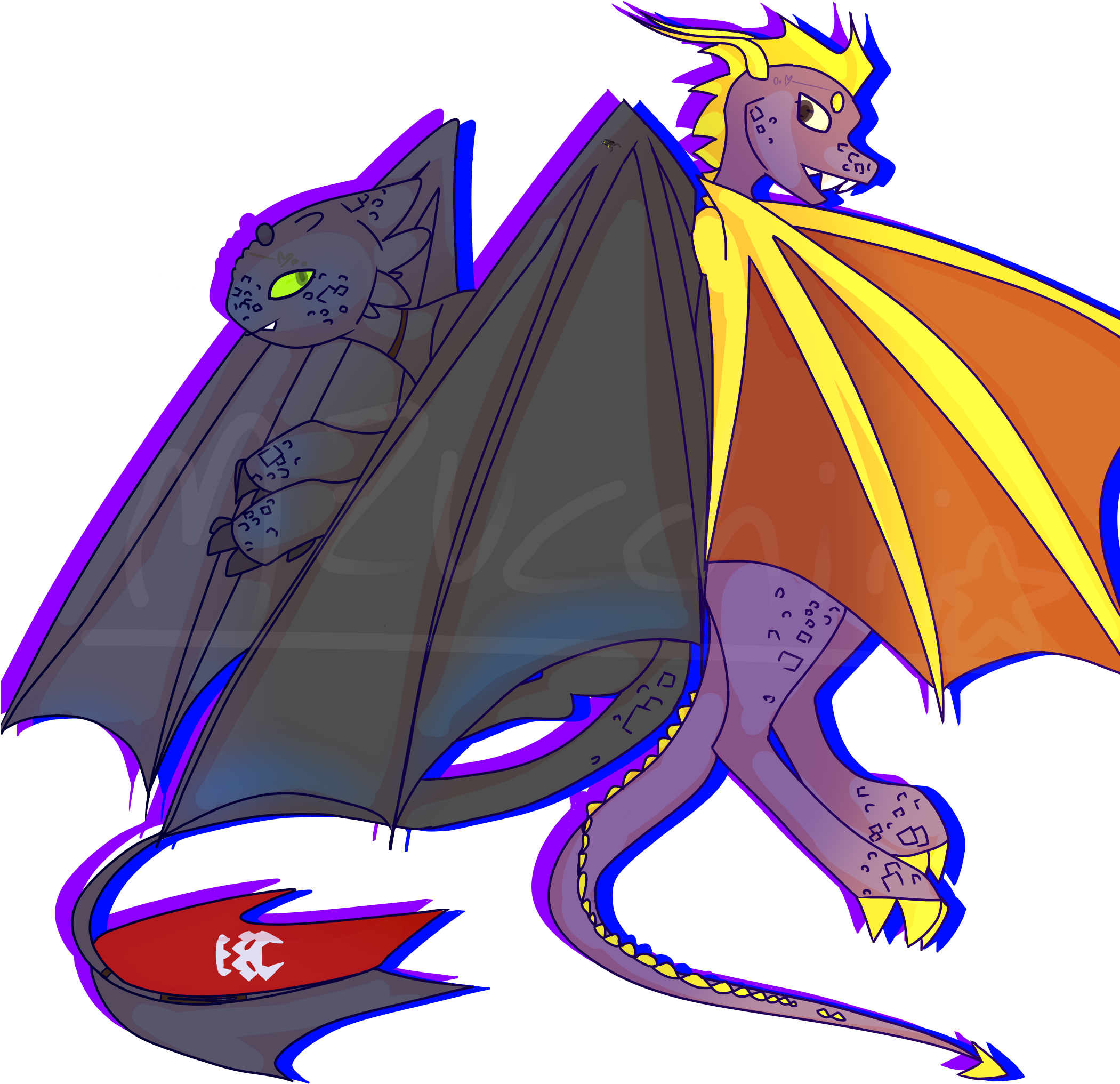 Fan Artmy - Spyro The Dragon Fan Art.