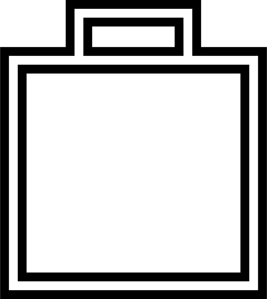 Large Paper Bag Comments - Bag (876x980)