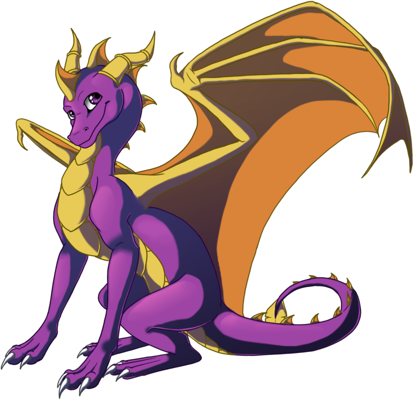 Spyro The Dragon, Skylanders, Godzilla, Creative Things, - Spyro The Dragon (912x877)