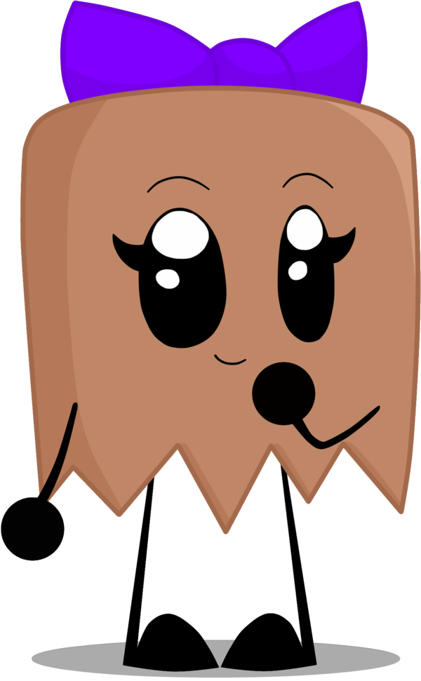 Paper Bag By Carol2015 - Cartoon (600x971)