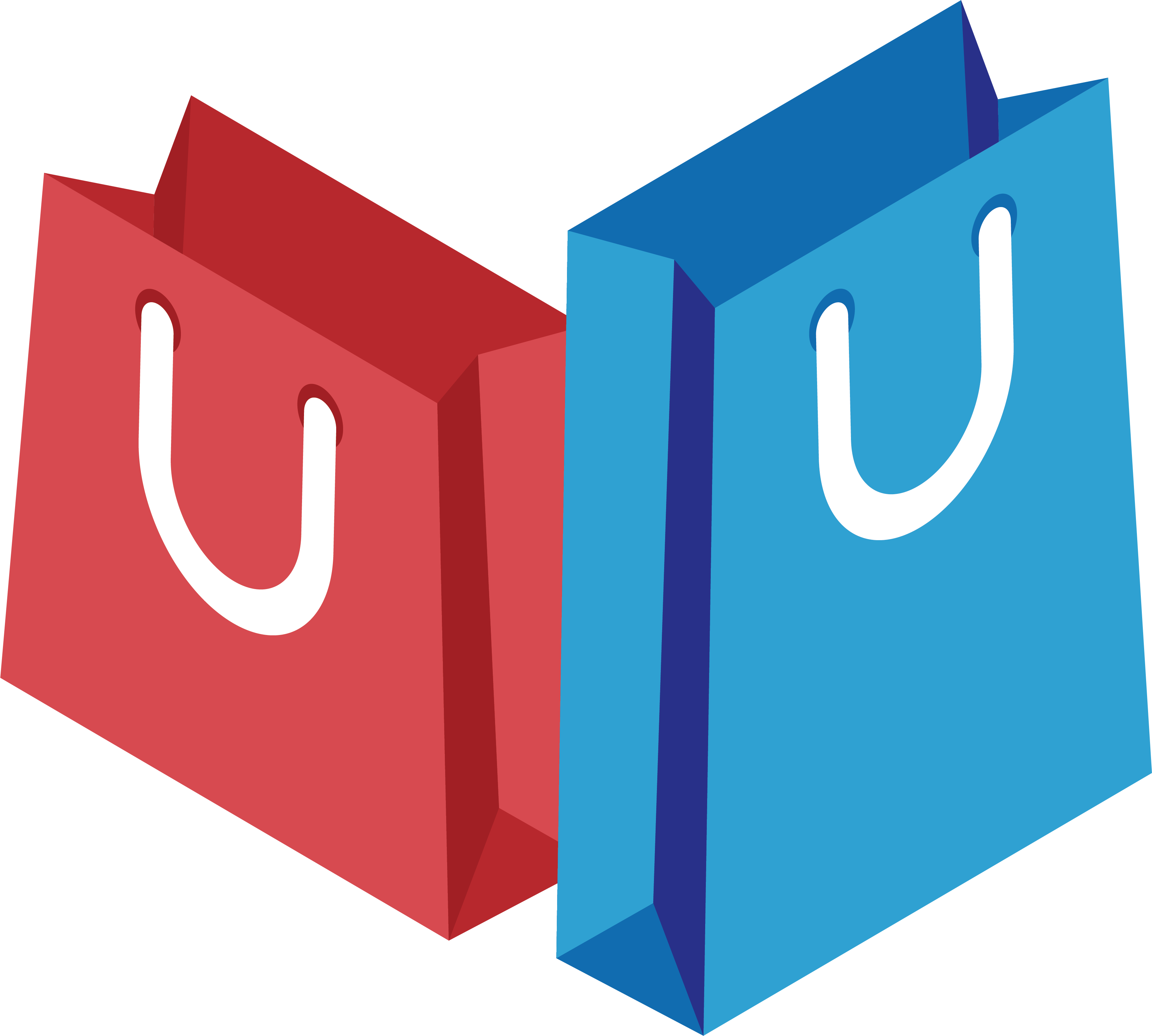 Logo Handbag Shopping Bag - Logo Bolsa De Compras (3509x3157)