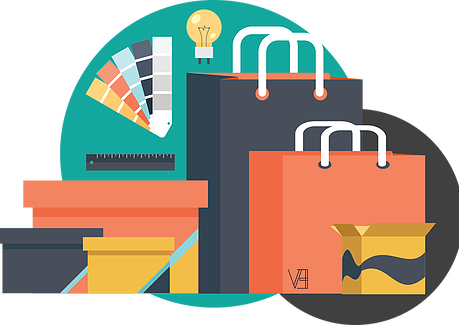 Customized Paper Bags And Boxes - Customized Paper Bags And Boxes (459x325)