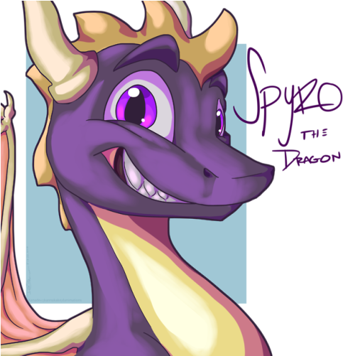 My Favorite Purple Dragon This Dude Was My Intro To - Cartoon (500x500)