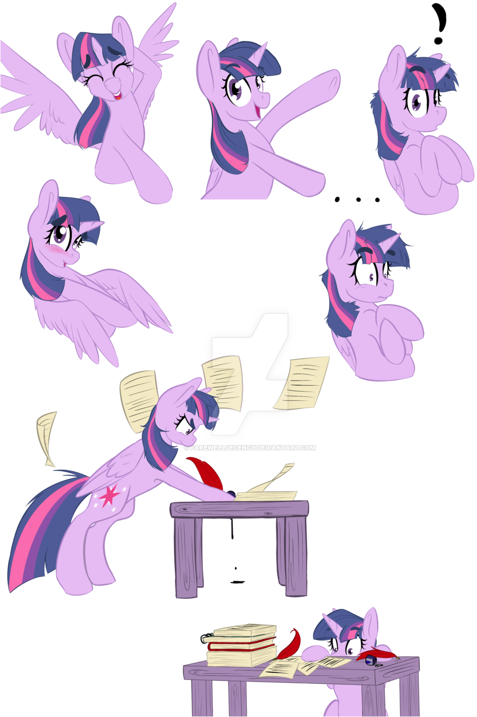 Horse Clip Art - Cartoon (1024x1536)
