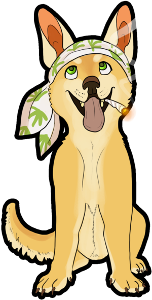 Dope-dingo By Altairsky - Cartoon (400x600)
