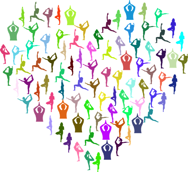 Wellness Border Cliparts 18, Buy Clip Art - Wereld Yoga Dag 2018 (788x720)