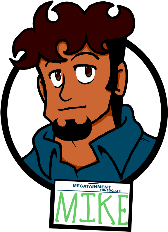 Mike Nametag By Crave The Bullet - Cartoon (800x800)