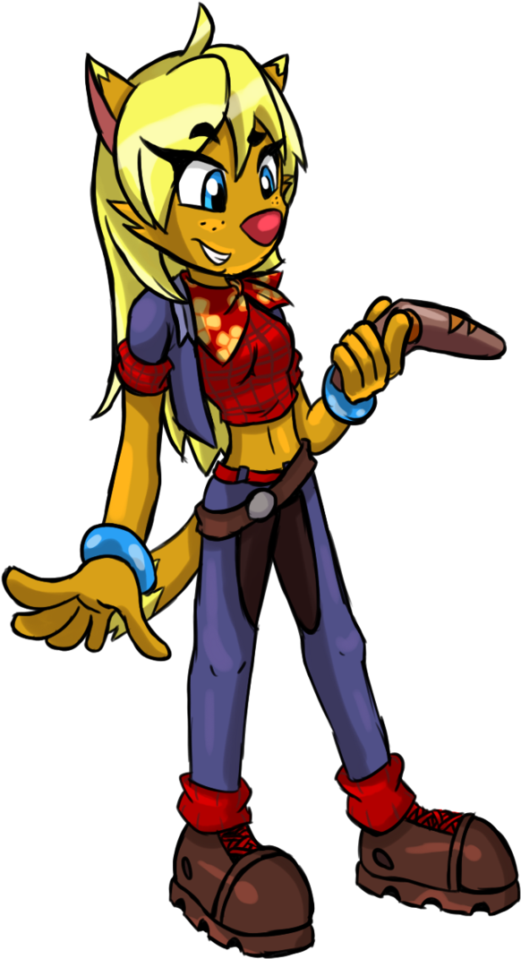 Shazza The Dingo By Jamoart - Ty The Tasmanian Tiger X Shazza The Dingo (713x1121)