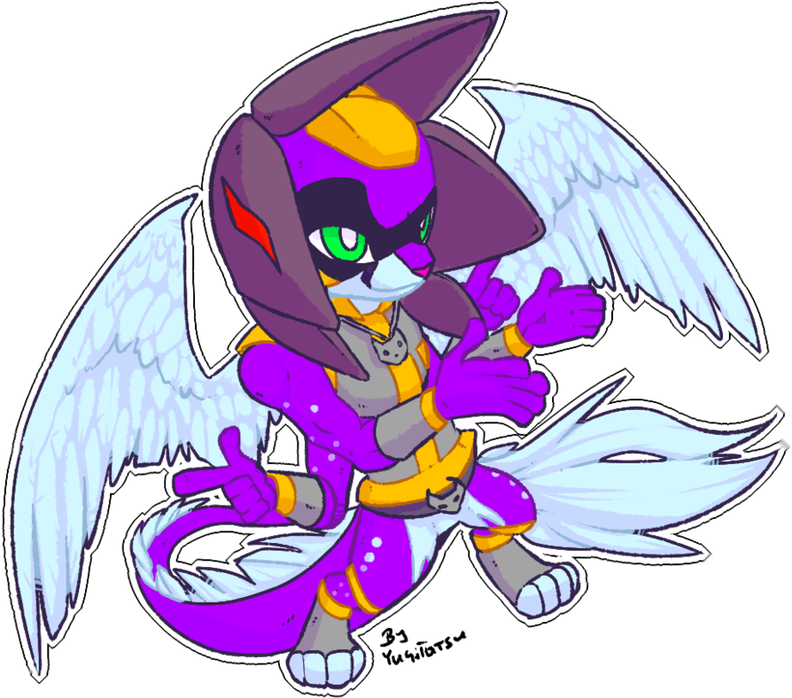 The Chimera-dragon By Yugitatsu - Cartoon (941x849)