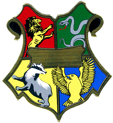 Custom Shape Harry Potter Name Tag - Hogwarts School Of Witchcraft And Wizardry (390x432)