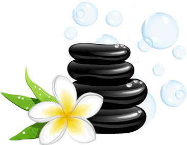 Girl-1 - Spa Clipart (371x363)