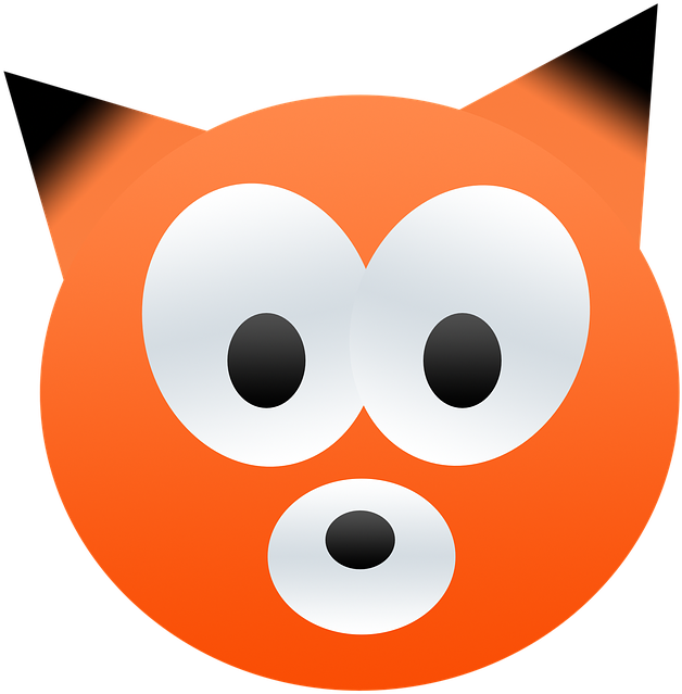 Fox, Orange, Black, White, Animal, Wild, Wildlife, - White (720x720)