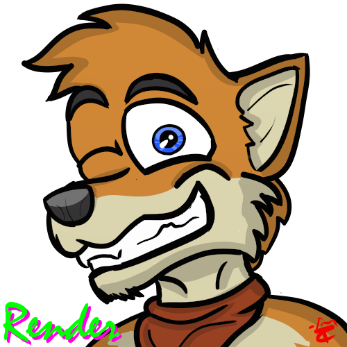 Tilted Dingo Headshot - Dingo (500x500)