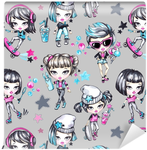 Summer Bright Illustration - Cartoon (400x400)