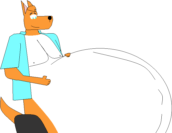 Preggo Chase Dingo By Dingofan - Cartoon (722x596)