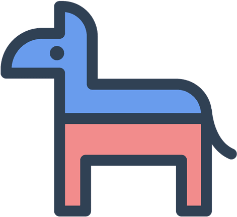 Democrats Donkey Transparent Png - Democratic Party (512x512)
