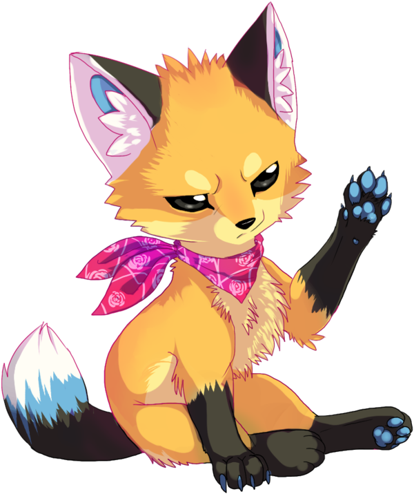 Gray Wolf Drawing Anime Art Vulpini - Renard Manga (600x715)