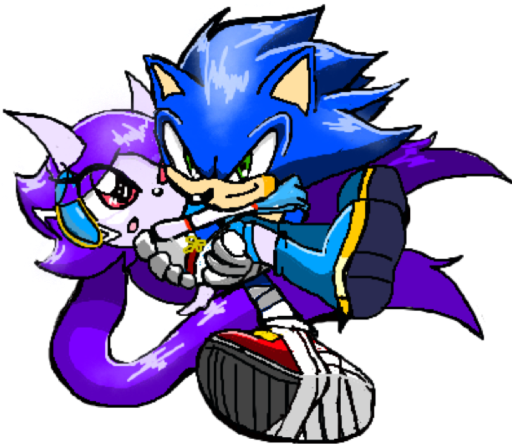 The Hedgehog And The Dragon By Aaronkasarion - Cartoon (1024x900)