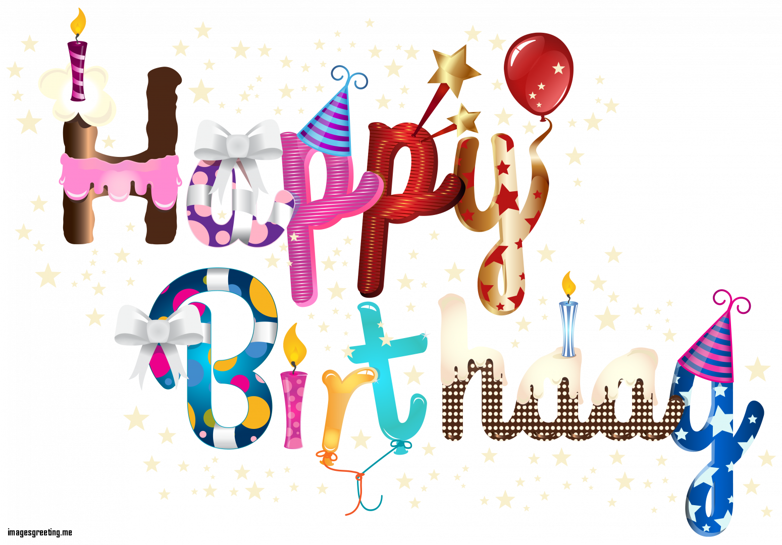Elegant Happy Birthday Png Clip Art Image With Regard - Birthday (1549x1080)
