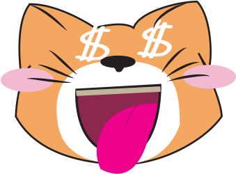 Awesome Face Cats Emoji Messages Sticker-11 - Cat (408x408)