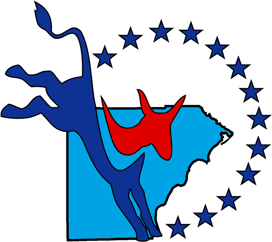 The Ring Of Blue Stars Circles From The Donkey's Toes, - Democratic Party (960x960)