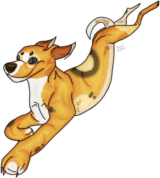 His Tags And Art - Dog Catches Something (600x600)