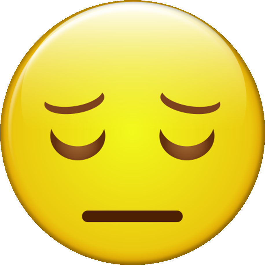 Pop Selfie Emoji Triste - Smiley (1000x1000)
