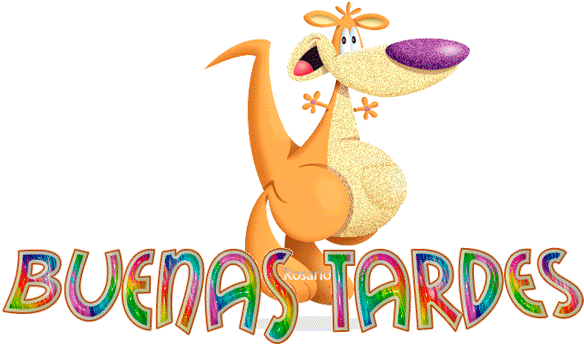 Good Afternoon Clipart Buenas Tardes - Buenas Tardes Gif En Movimiento (600x343)