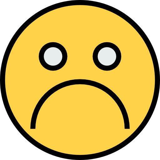 Triste Icono Gratis - Emoticon (512x512)