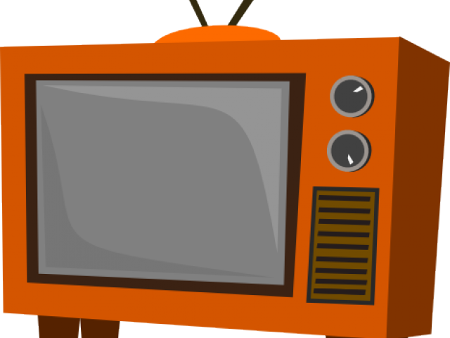 Old Tv Cliparts - Tv Set Clip Art (640x480)