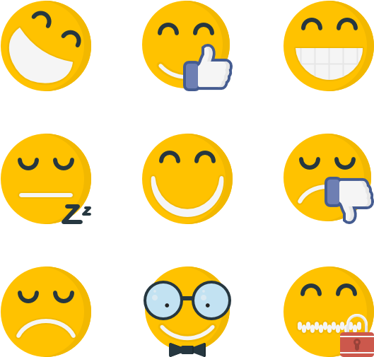 Emoticons - Smile Pack Png (600x564)