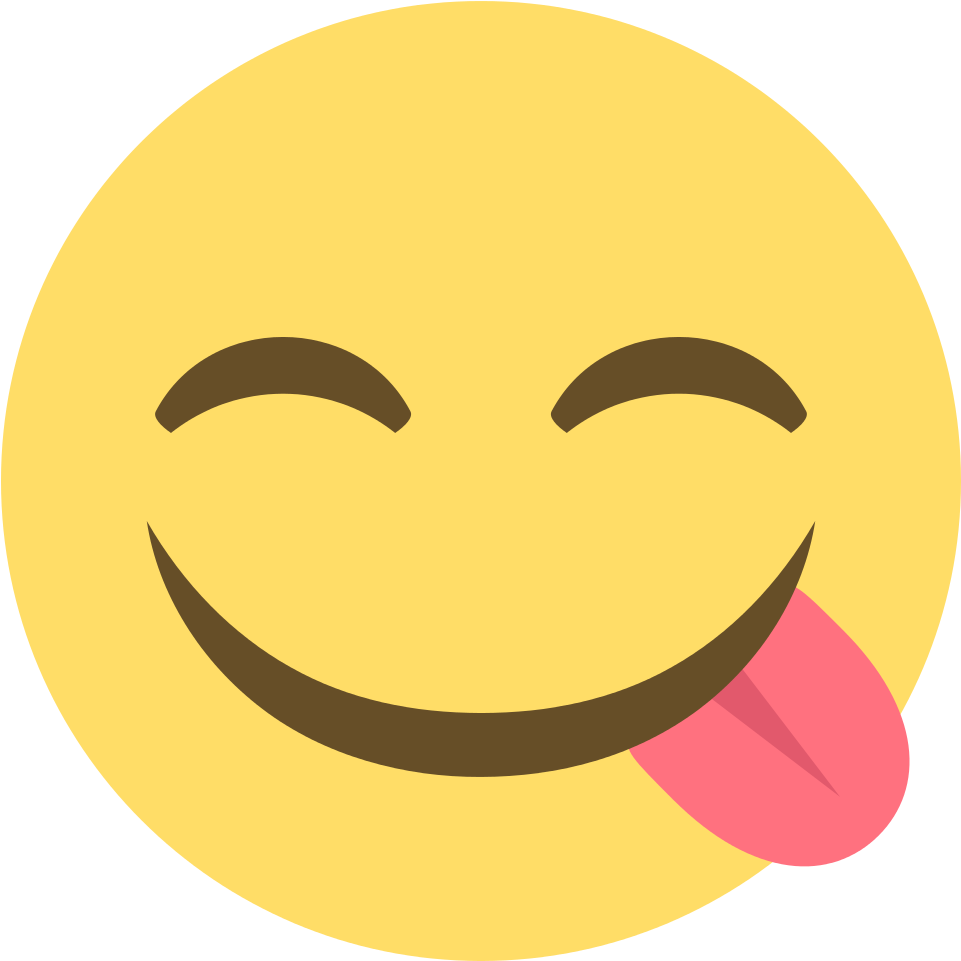 Emoji Emoticon Whatsapp Facebook Symbol - Emoticon De Delicia Png (1024x1024)
