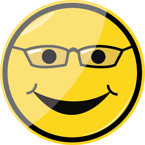Smiley - Face - With - Nerd - Glasses - National Rifle Association 1871 Tin Sign (481x481)