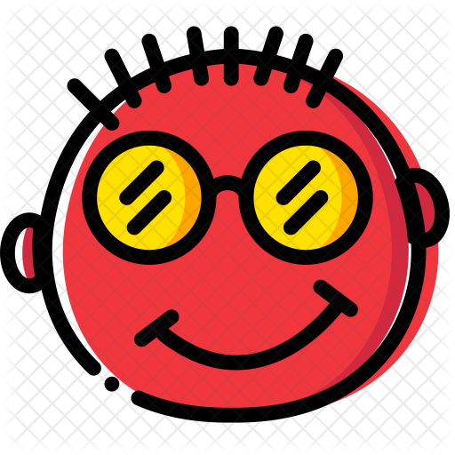 Nerd Icon - Emoticon (512x512)