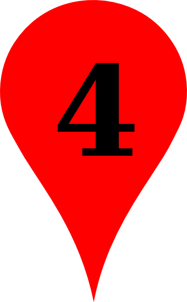 Orange Pin Svg Clip Arts 366 X 592 Px - Heart Break Clip Art (366x592)