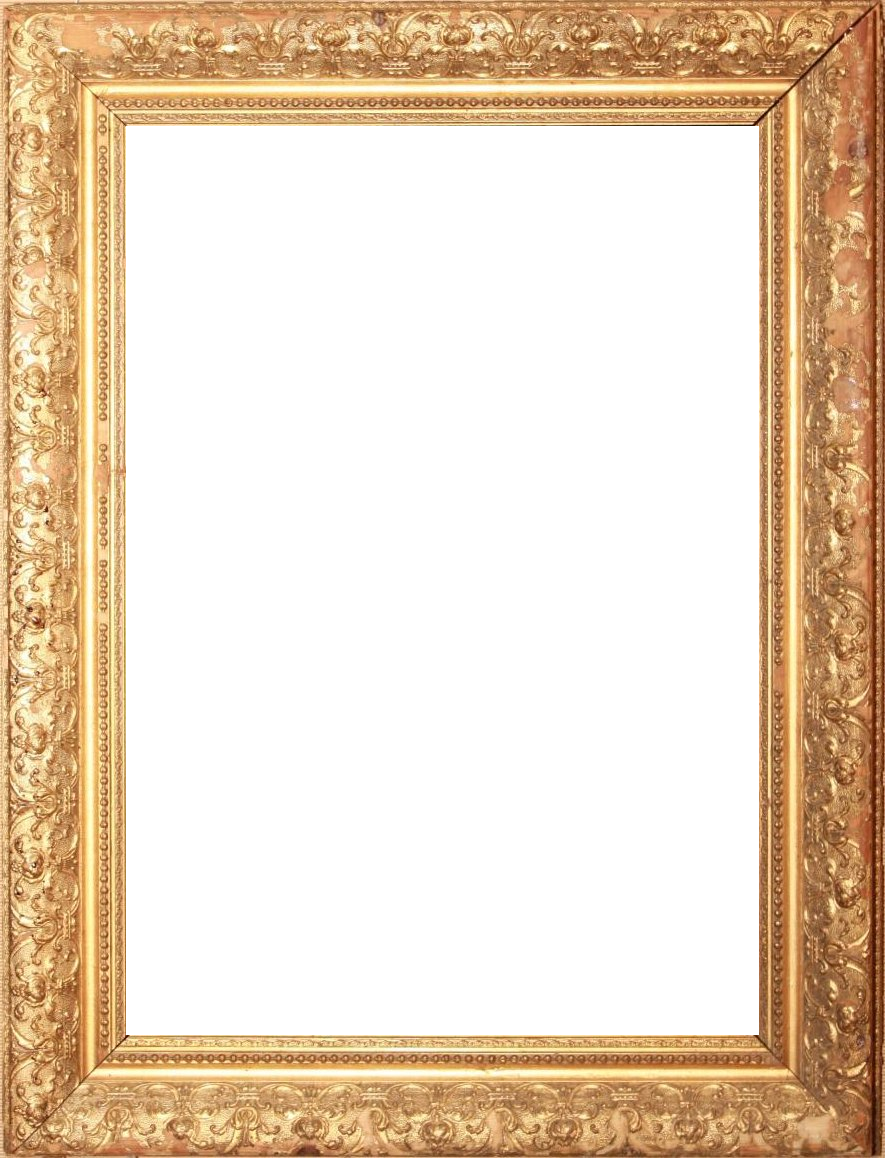 Picture Frame Background 14 Picture Frame Icon Transparent - Gold Frame (885x1158)