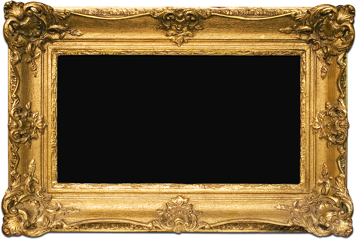 Golden Frame Png Image Background - Frame Gold Png Transparent (1199x805)