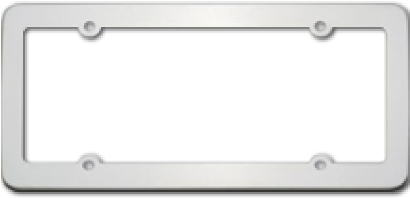 Blank Metal License Plate Frames - Circle (800x800)