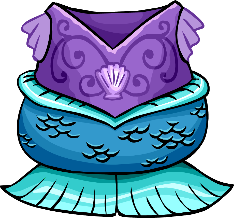 Mermaid Costume - Club Penguin Mermaid Costume (920x856)